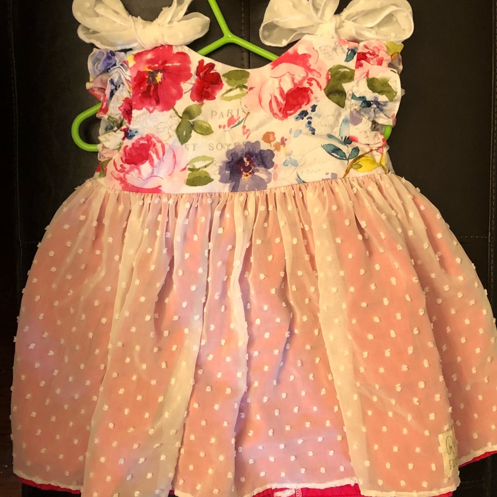 Rosa Flamenco 18M pint Floral Dottie